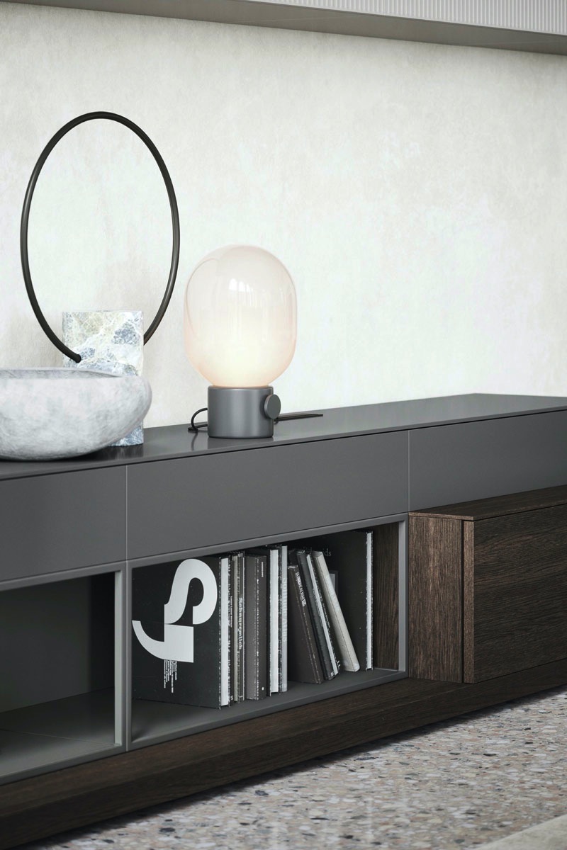 Elemento contenitore moderno Top Lops Outline 13