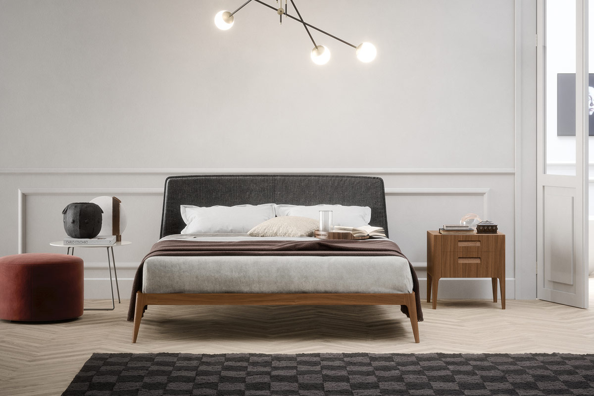 Letto matrimoniale moderno Top Lops Siri 1