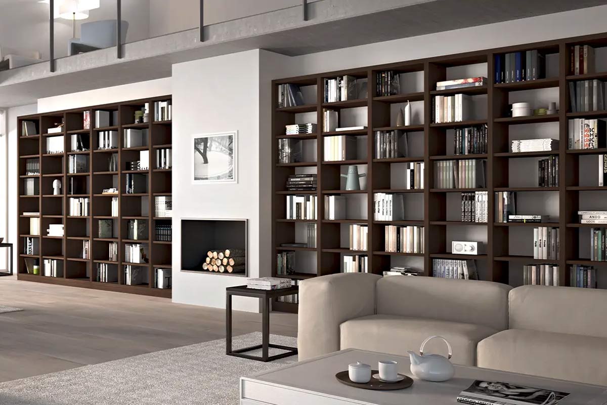 Libreria classica componibile Le Fablier Melograno 1 1