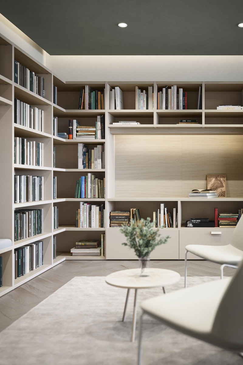 Libreria moderna componibile Easy Lops A Ponte 3