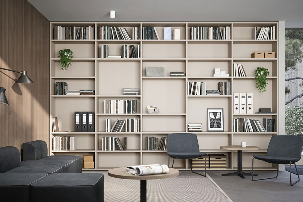 Libreria moderna componibile Easy Lops A Terra 1