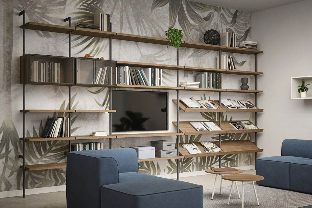 Libreria moderna componibile Easy Lops Uniko 1