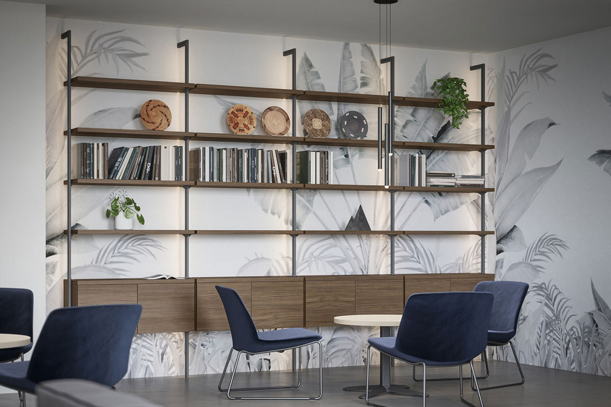 Libreria moderna componibile Easy Lops Uniko 2