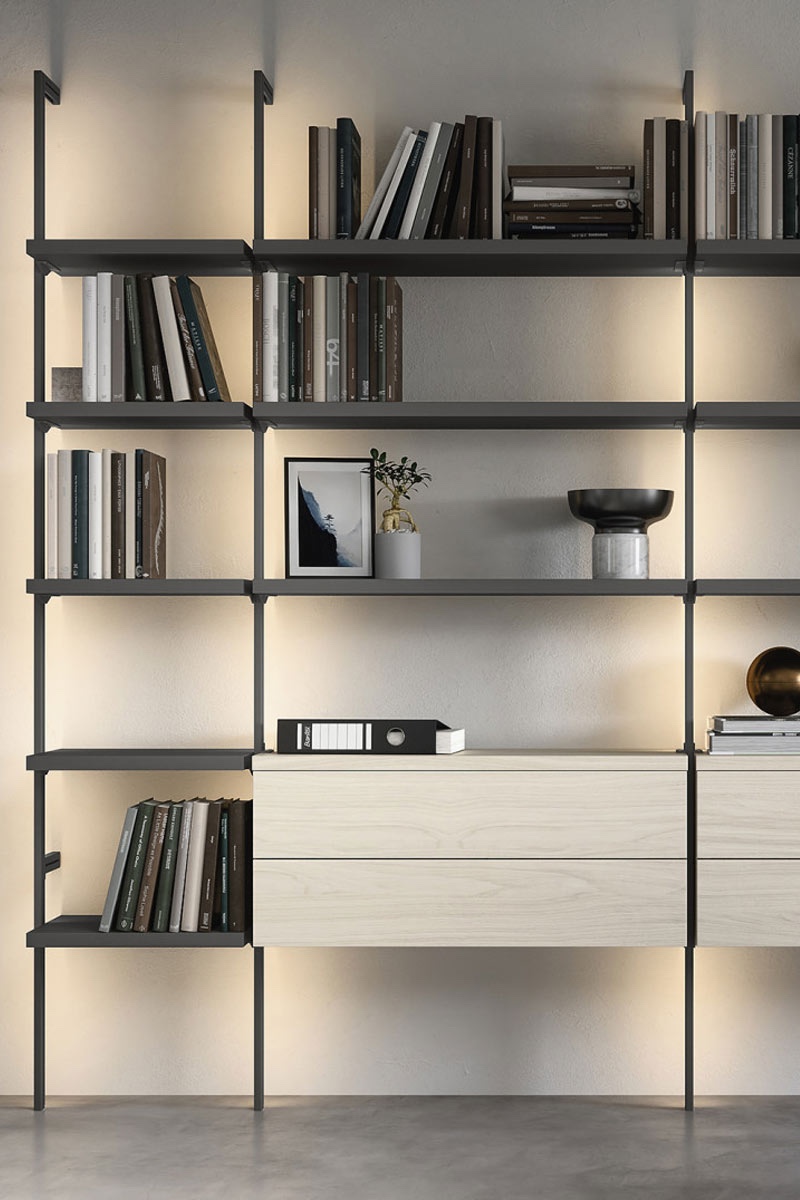 Libreria moderna componibile Easy Lops Uniko 5