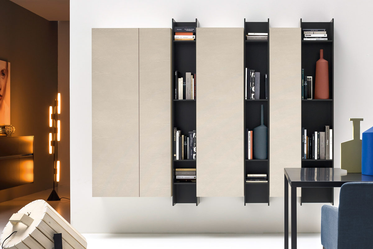 Libreria moderna componibile Top Lops Butterfly 3