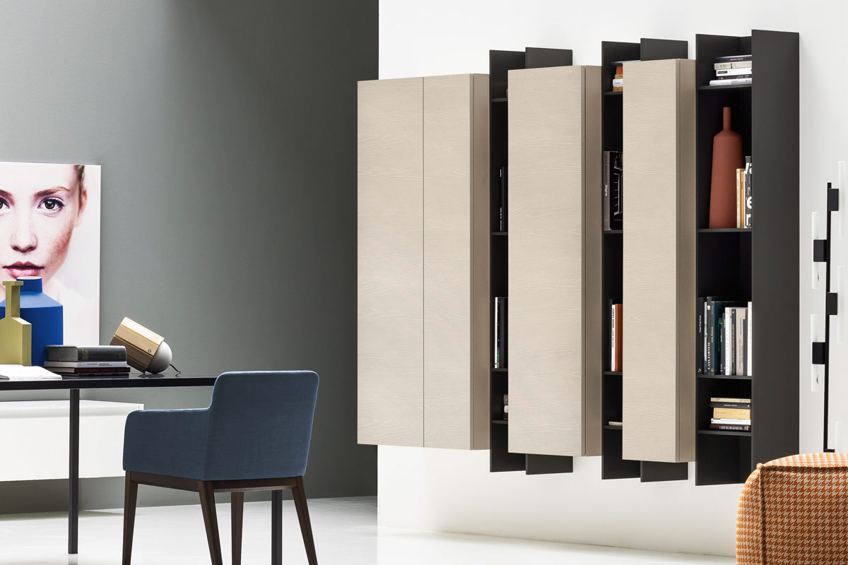 Libreria moderna componibile Top Lops Butterfly 4