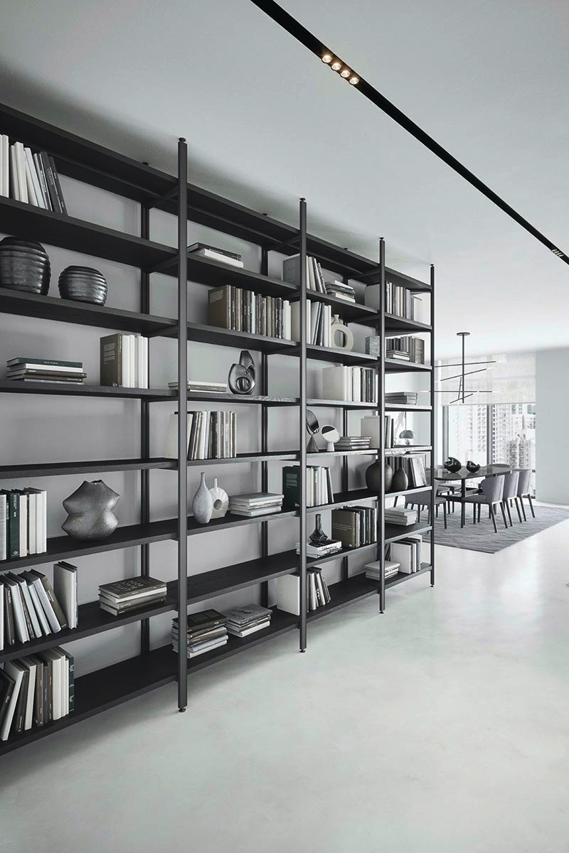 Libreria moderna componibile Top Lops Progetto Pontile 6