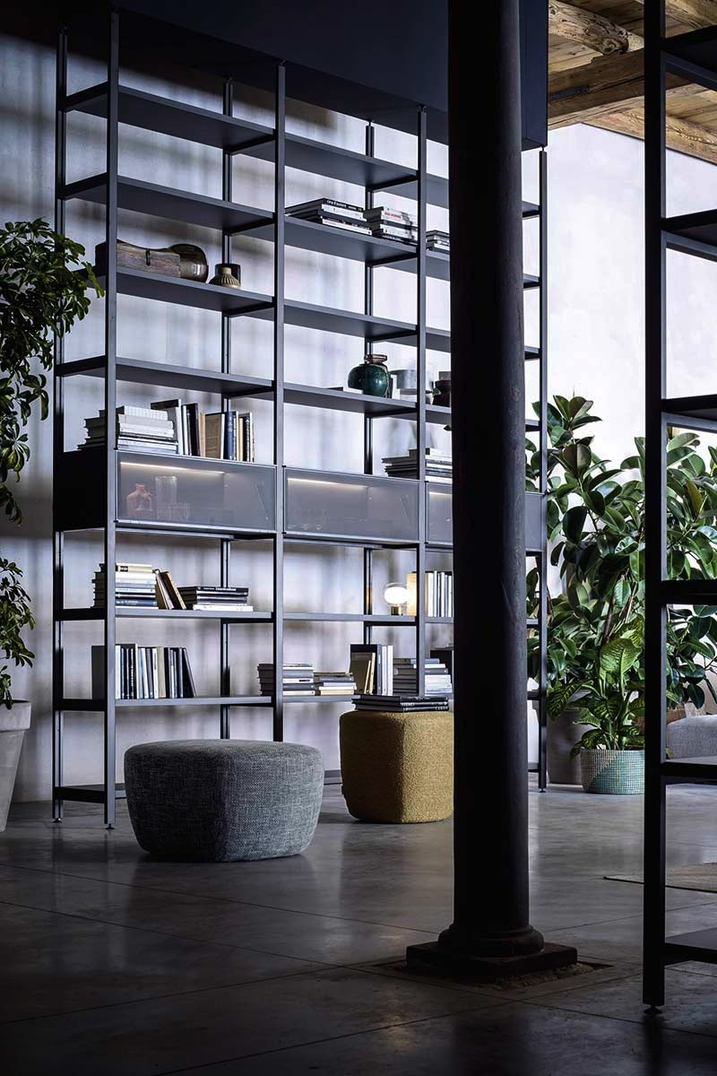 Libreria moderna componibile Top Lops Progetto Pontile 9