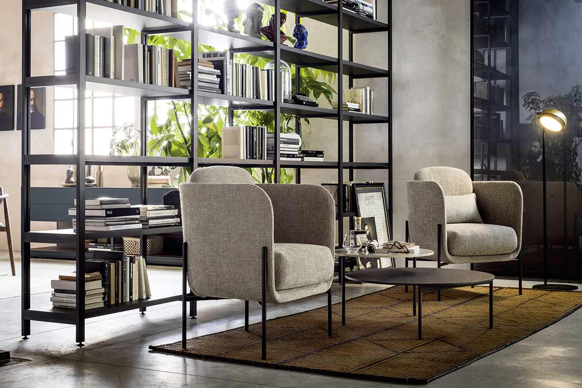 Libreria moderna componibile Top Lops Progetto Pontile 8