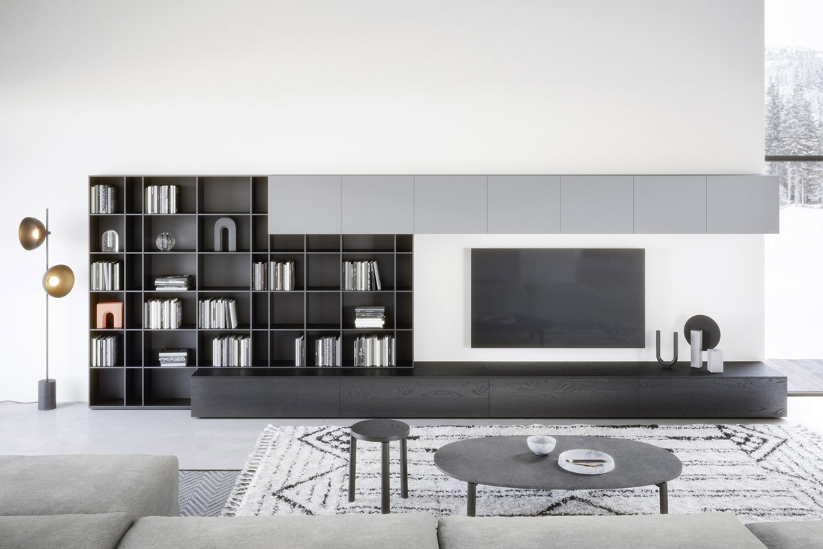 Libreria moderna componibile Top Lops Wall 12  1