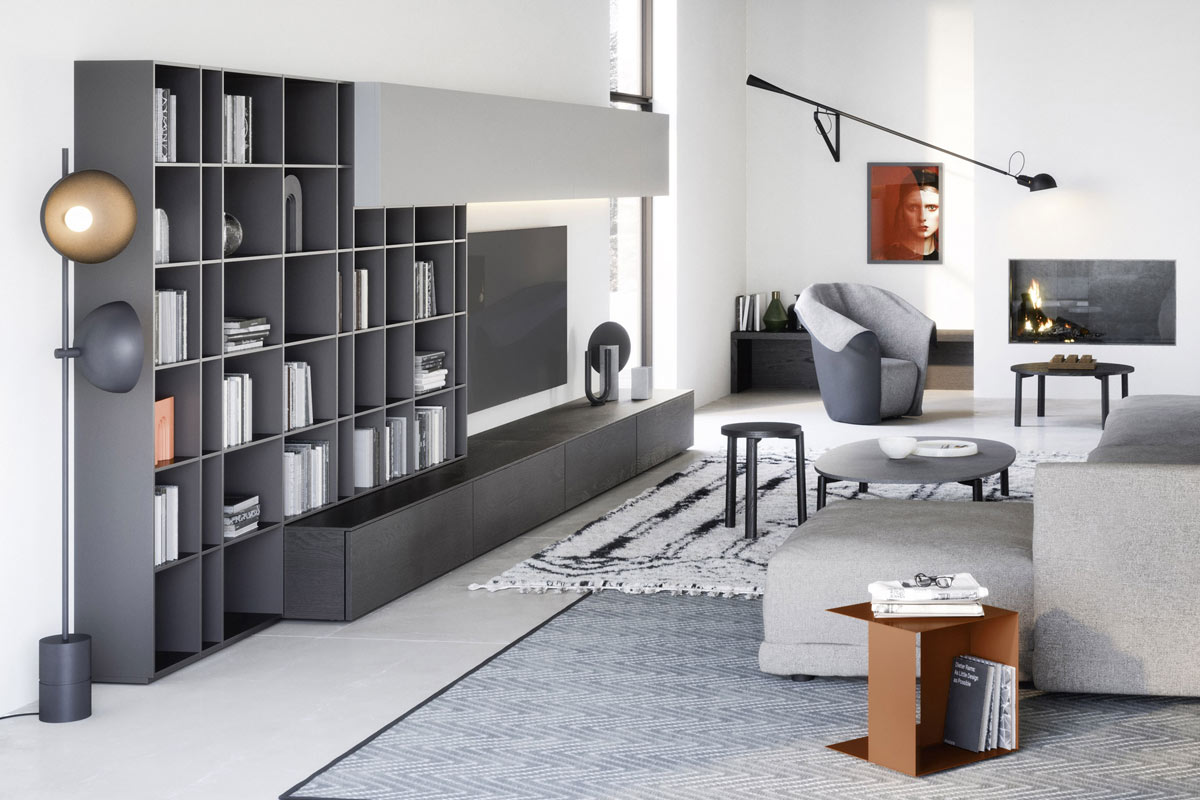 Libreria moderna componibile Top Lops Wall 12  2