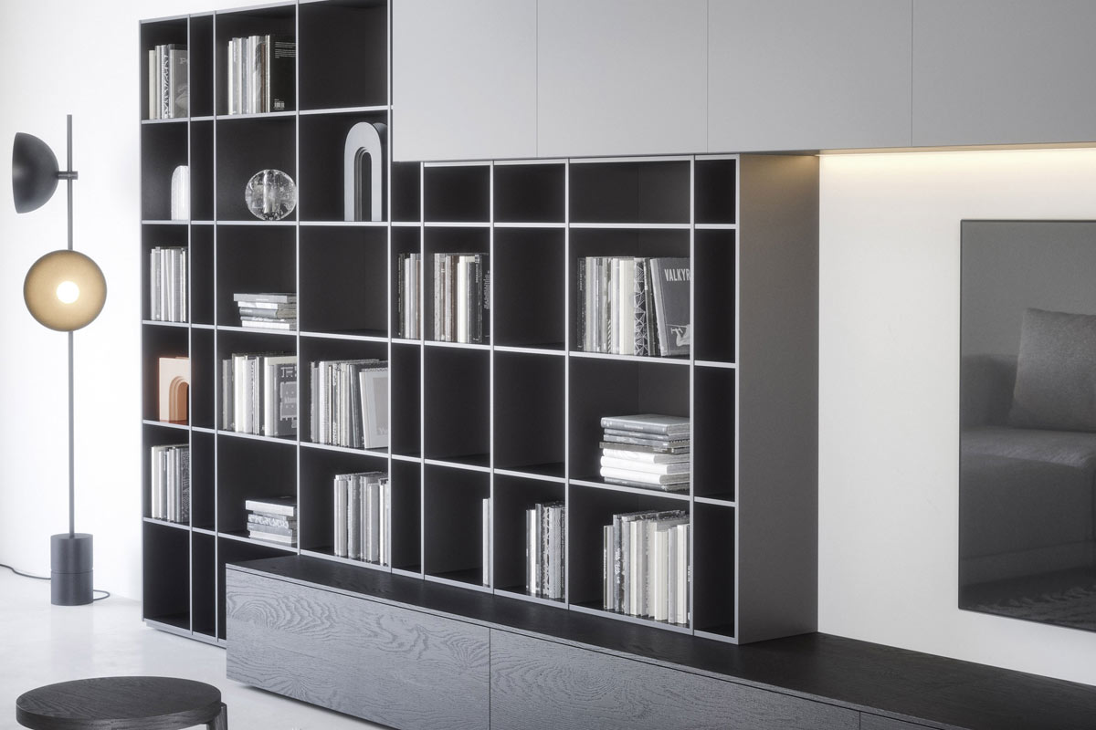 Libreria moderna componibile Top Lops Wall 12  3