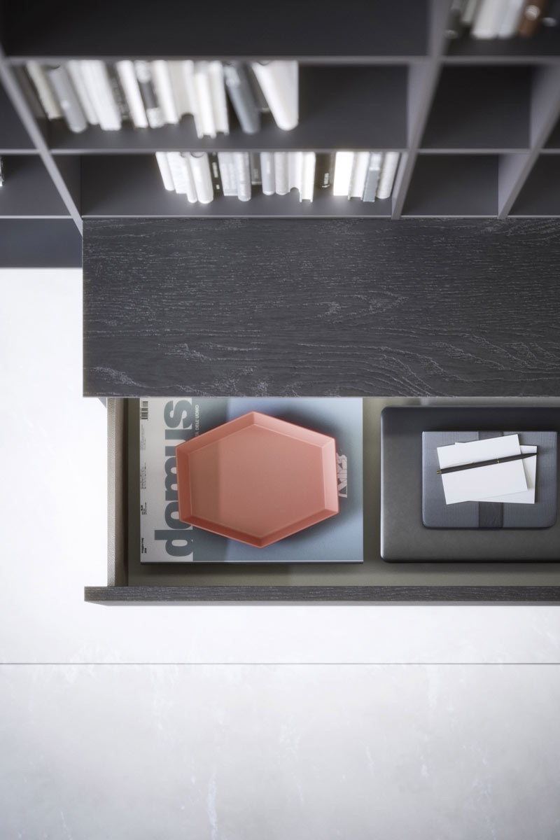 Libreria moderna componibile Top Lops Wall 12  4