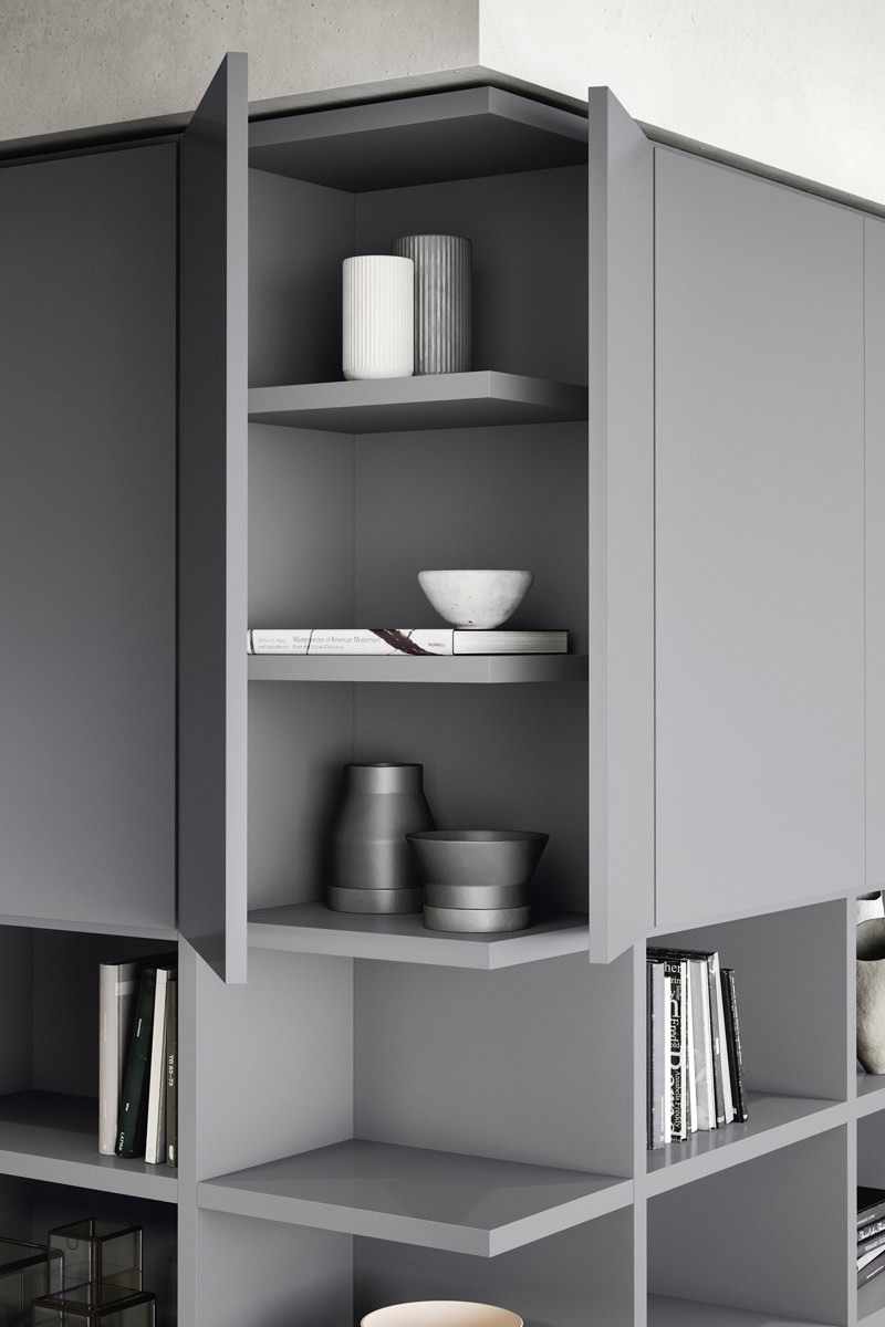 Libreria moderna componibile Top Lops Wall 30 1 5