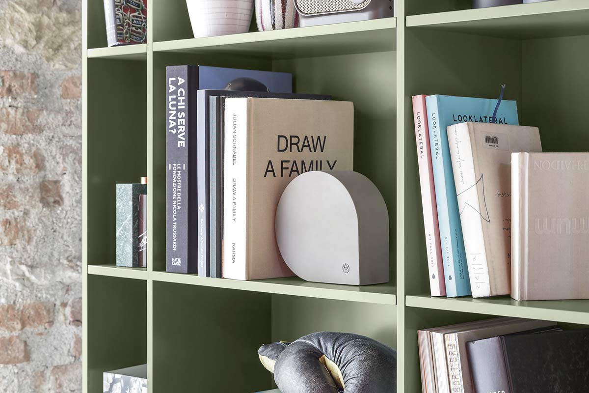 Libreria da ufficio moderna componibile Top Lops Progetto Wall 12 3