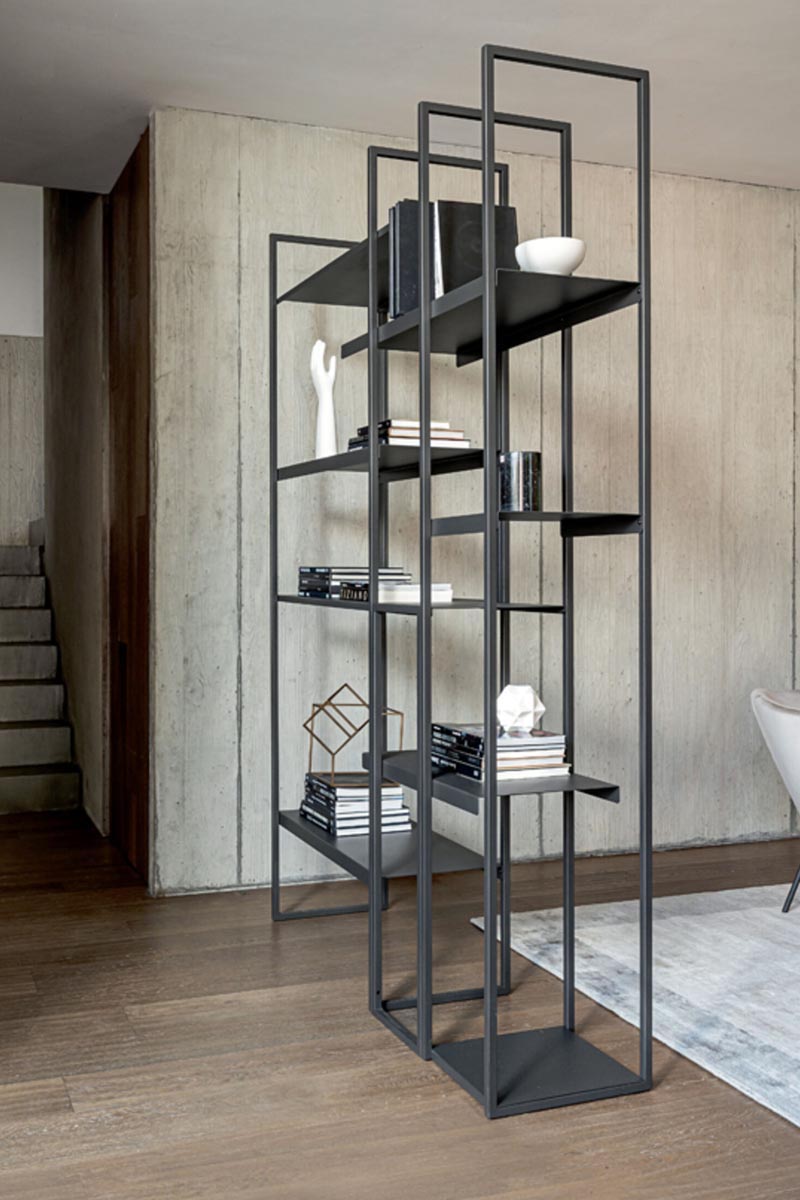 Libreria moderna Riflessi Freewall 3