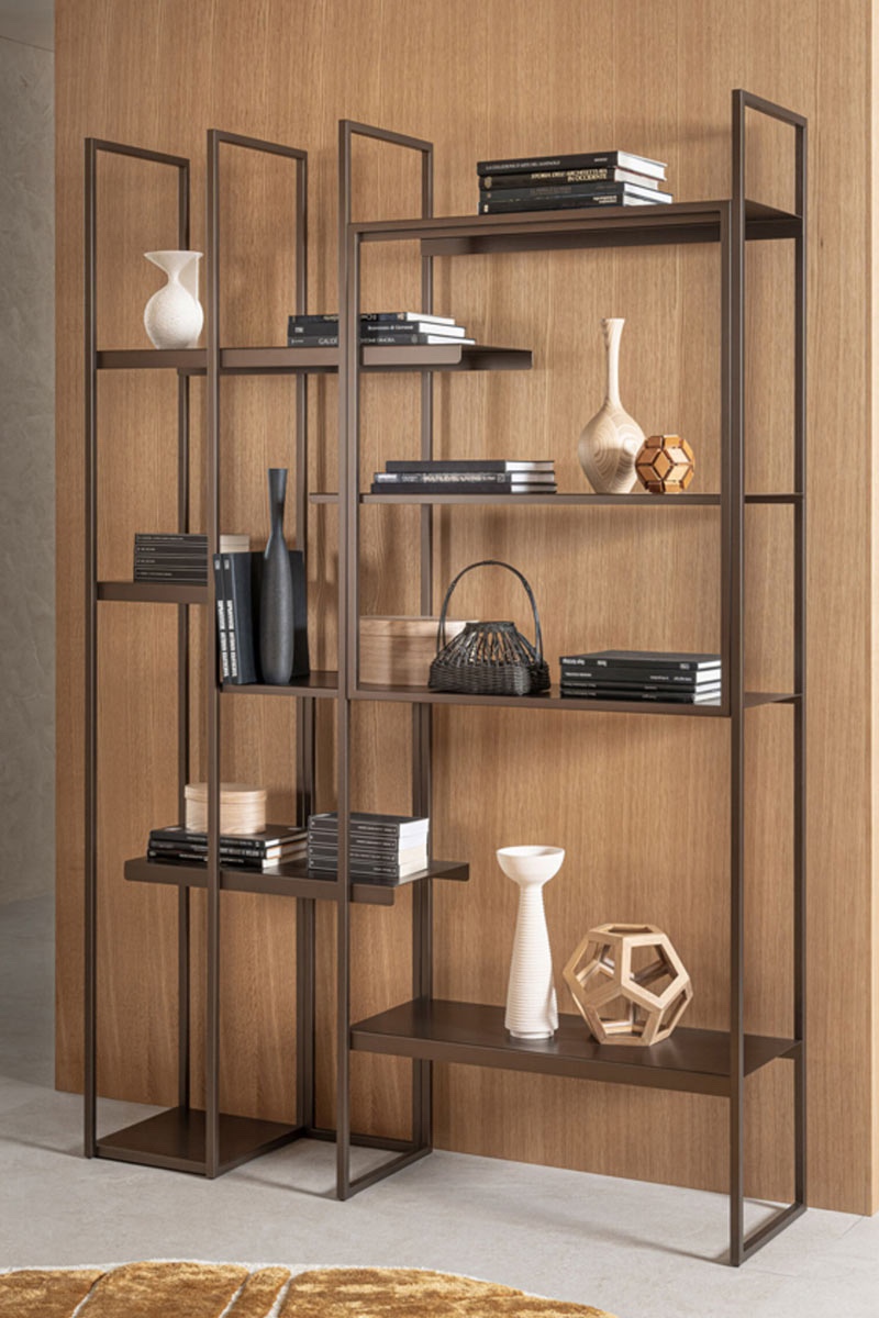 Libreria moderna Riflessi Freewall