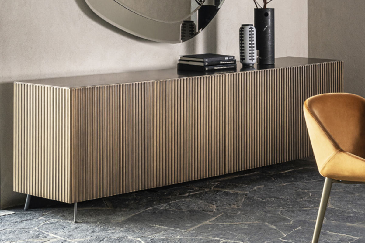 Madia moderna Riflessi Onda  2