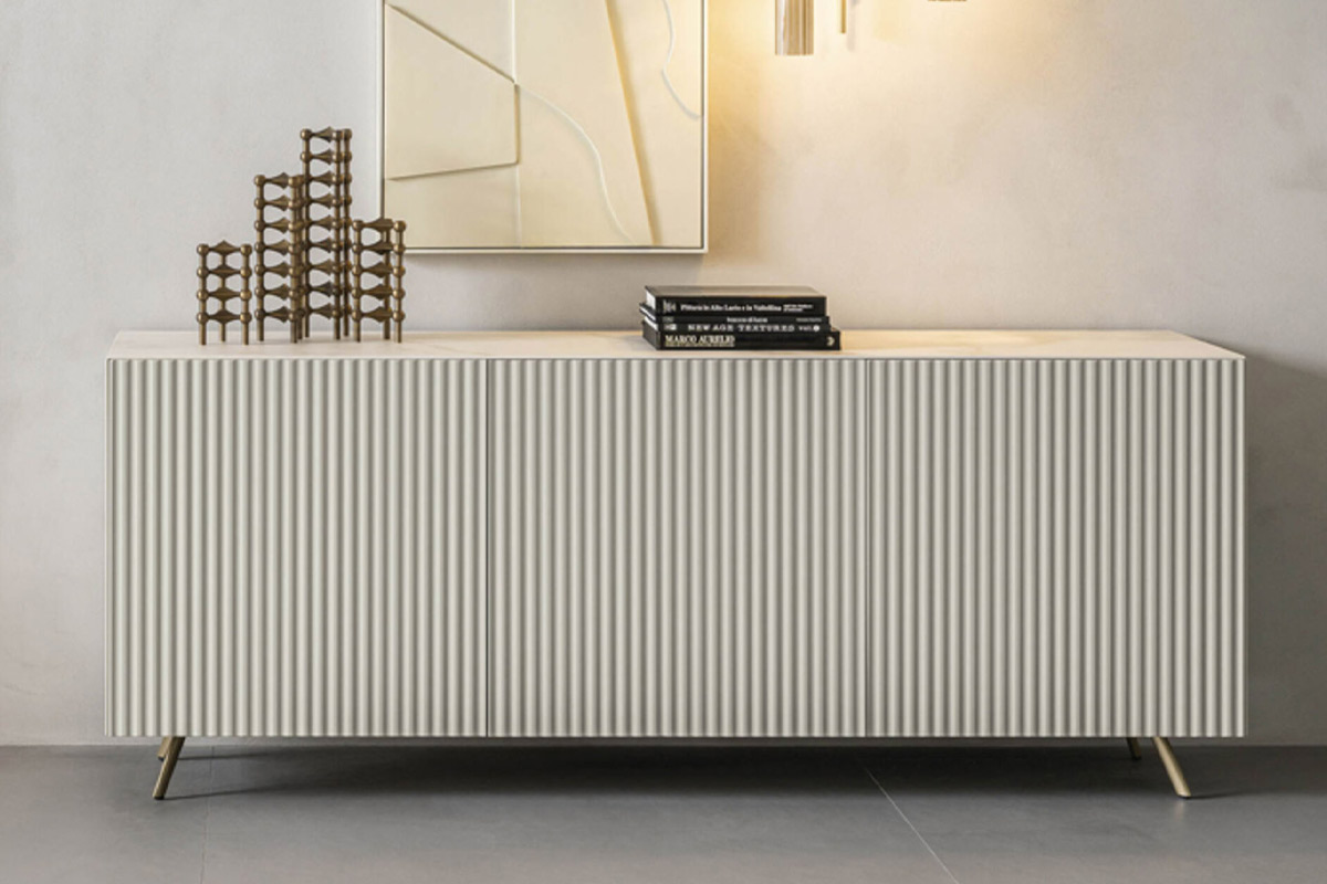 Madia moderna Riflessi Onda  4