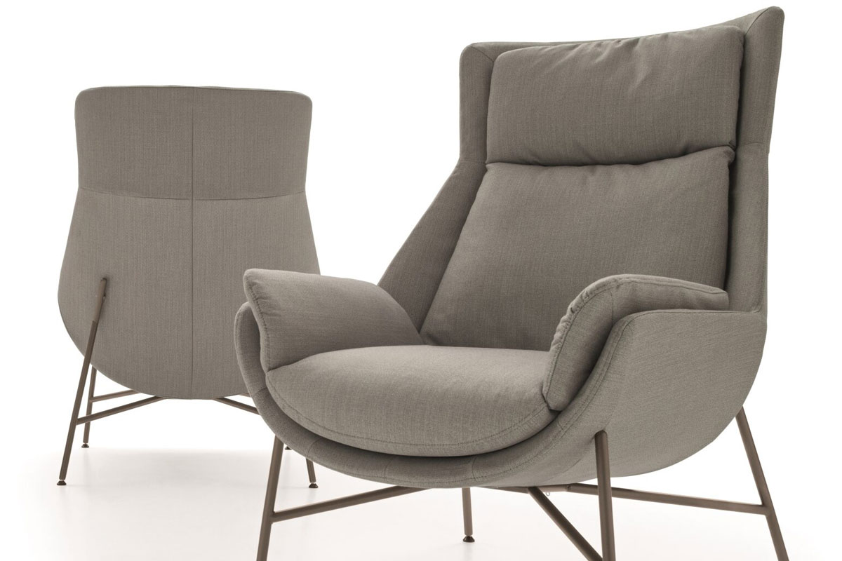 Poltrona moderna Ditre Beetle 2