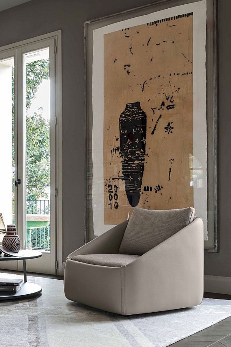 Poltrona moderna Ditre Bend