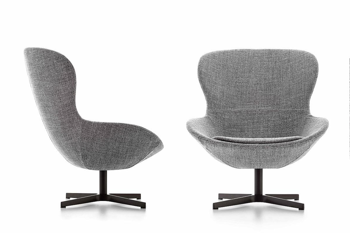 Poltrona moderna Ditre Round 3