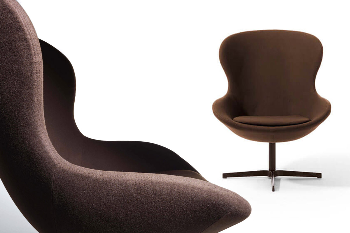 Poltrona moderna Ditre Round 7