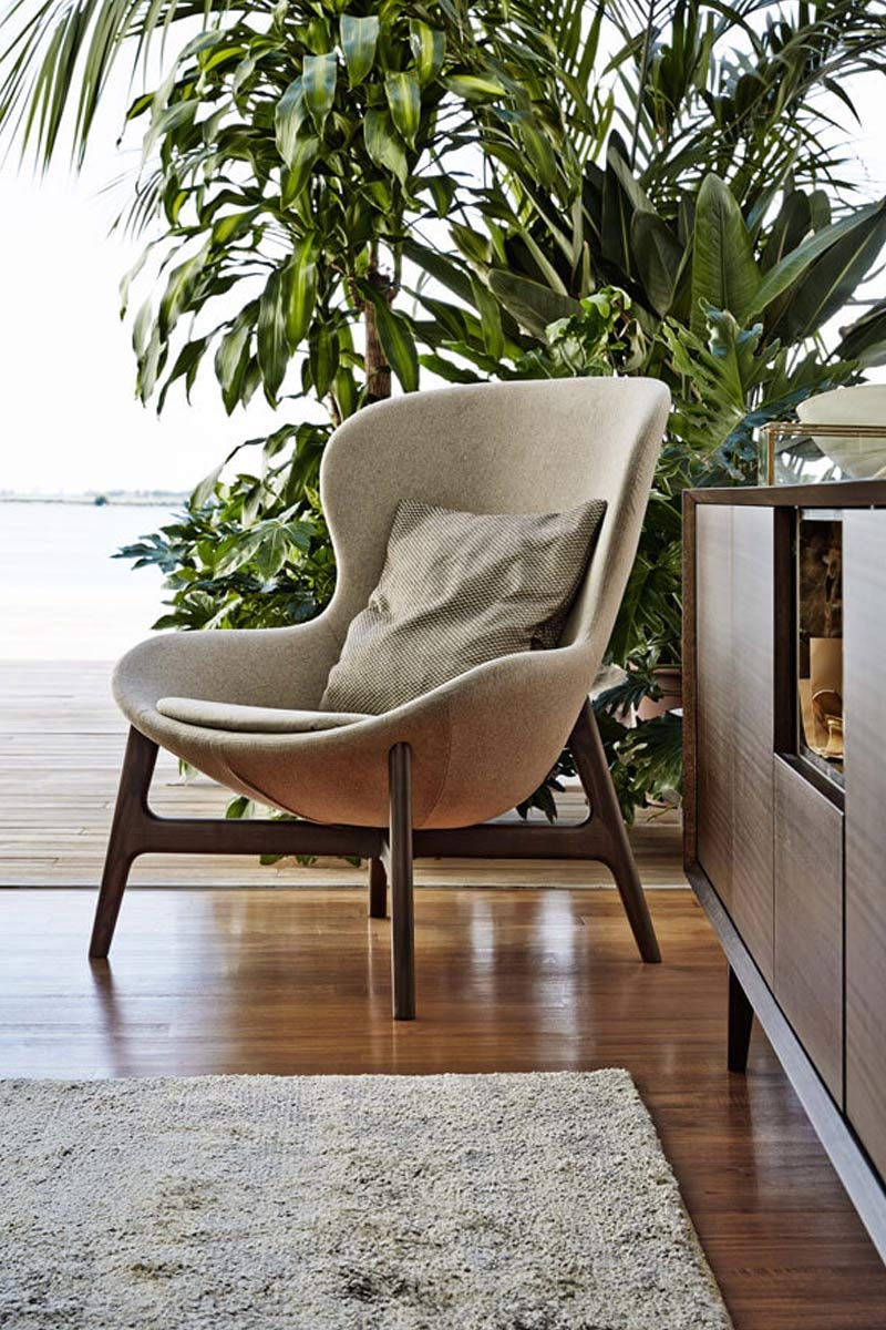 Poltrona moderna Ditre Round 8