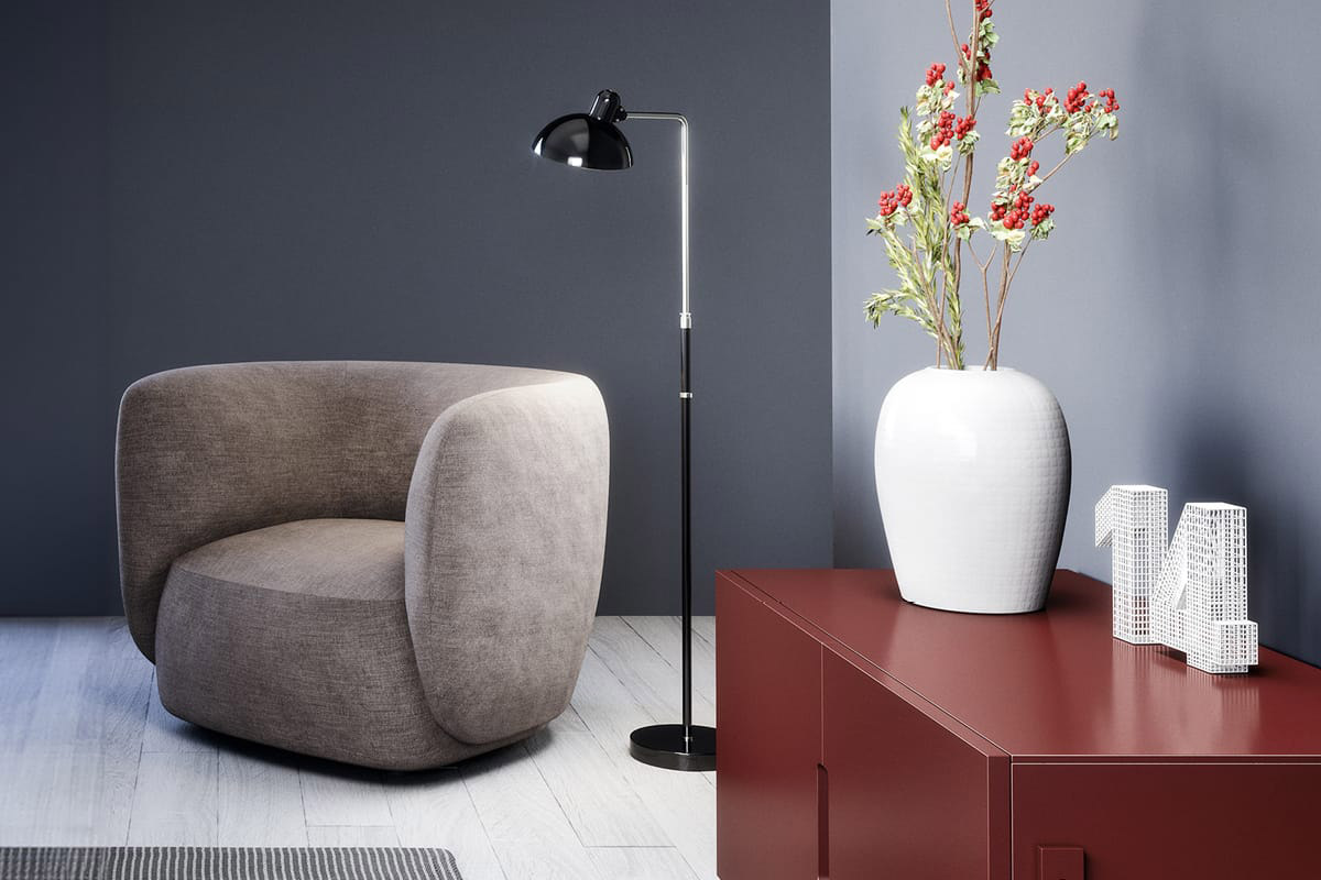 Poltrona moderna Top Lops Blossom 1