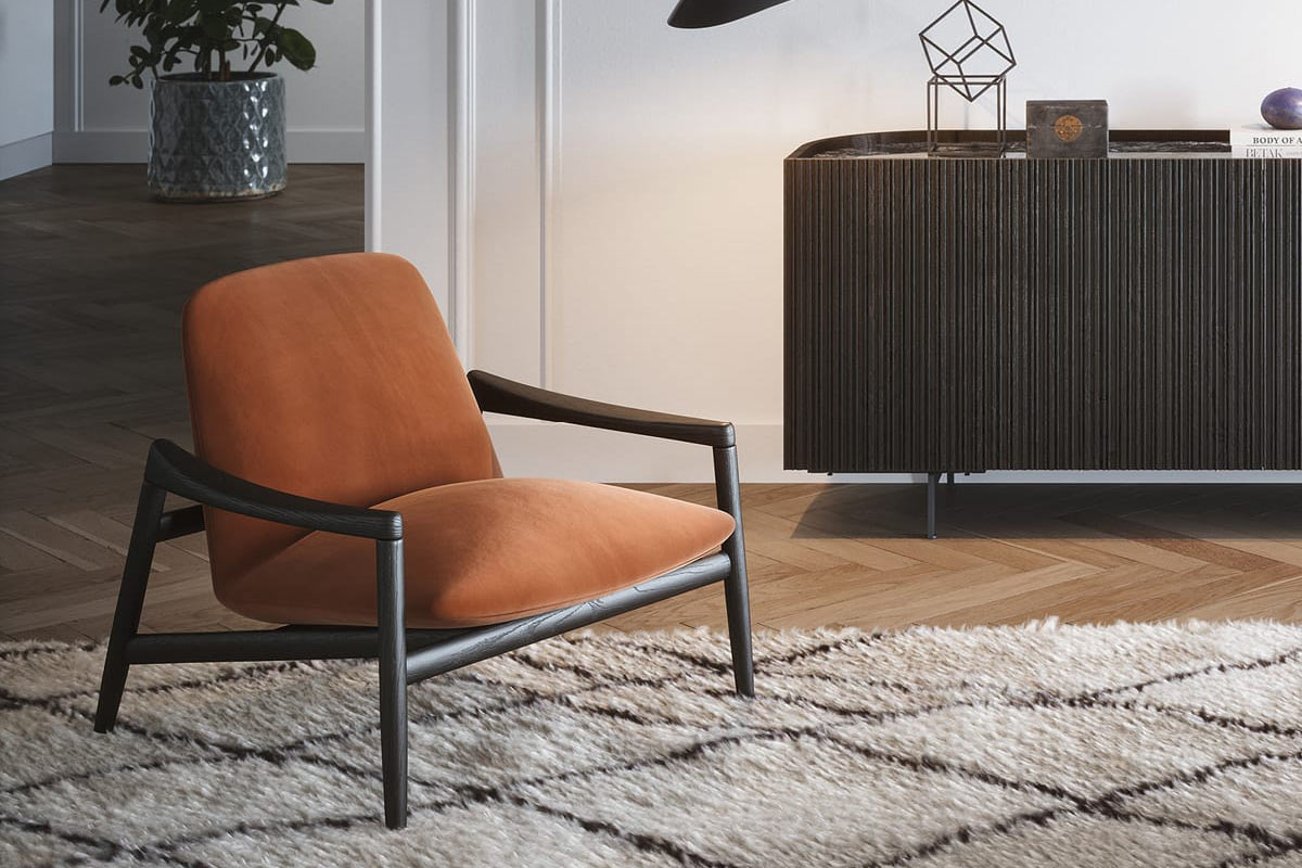 Poltrona moderna Top Lops Hampton 2