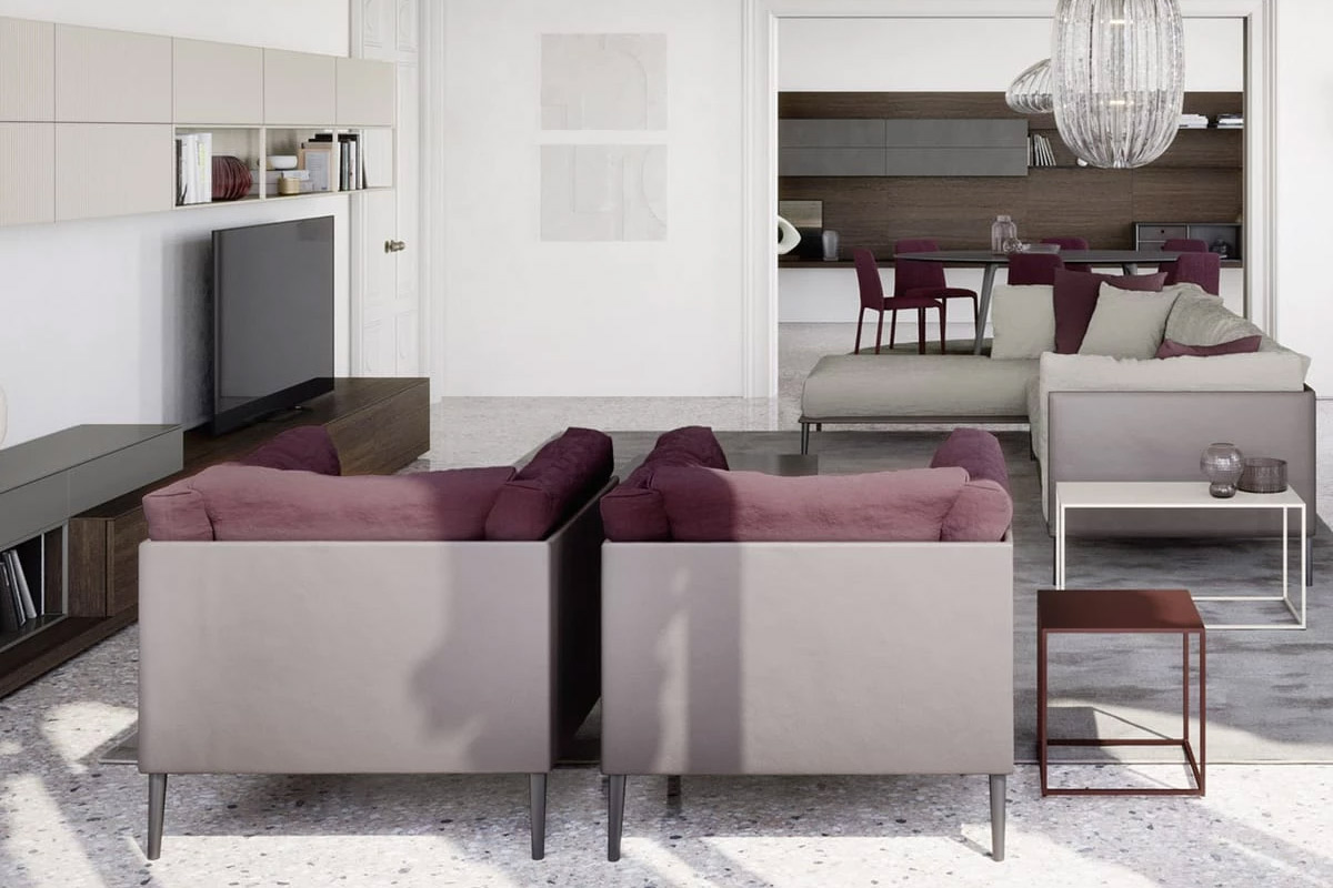 Poltrona moderna Top Lops Kubì 5