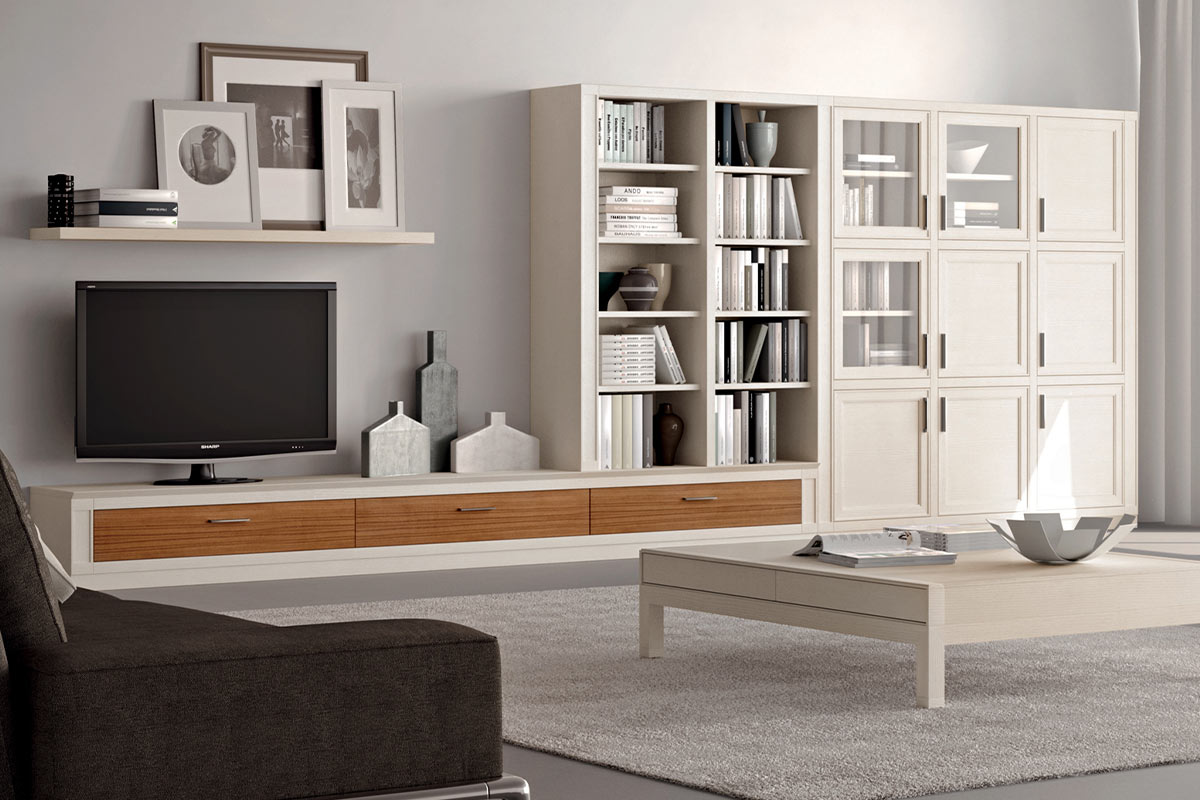 Soggiorno classico componibile Le Fablier Melograno 4 2