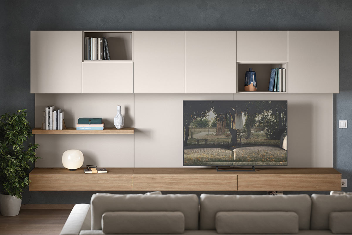 Soggiorno moderno componibile Easy Lops Home Spaces 3 1