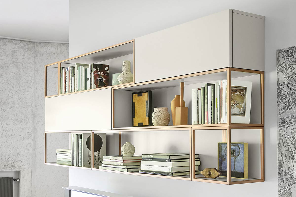 Elemento contenitore moderno Top Lops Outline 1