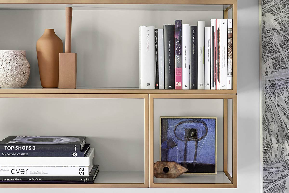 Elemento contenitore moderno Top Lops Outline 3