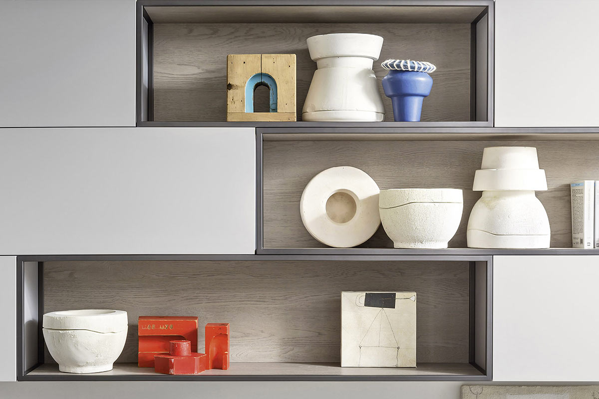 Elemento contenitore moderno Top Lops Outline 5