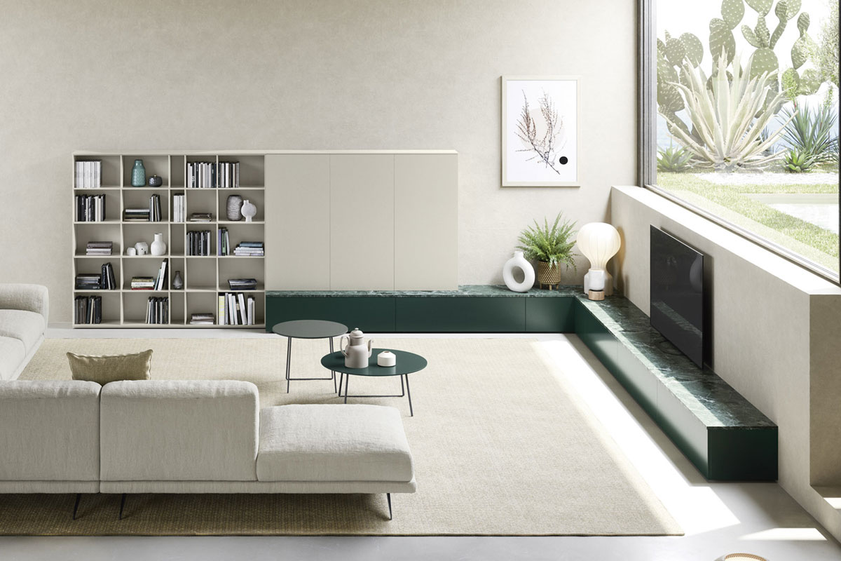 Soggiorno moderno componibile Top Lops Wall 12 1