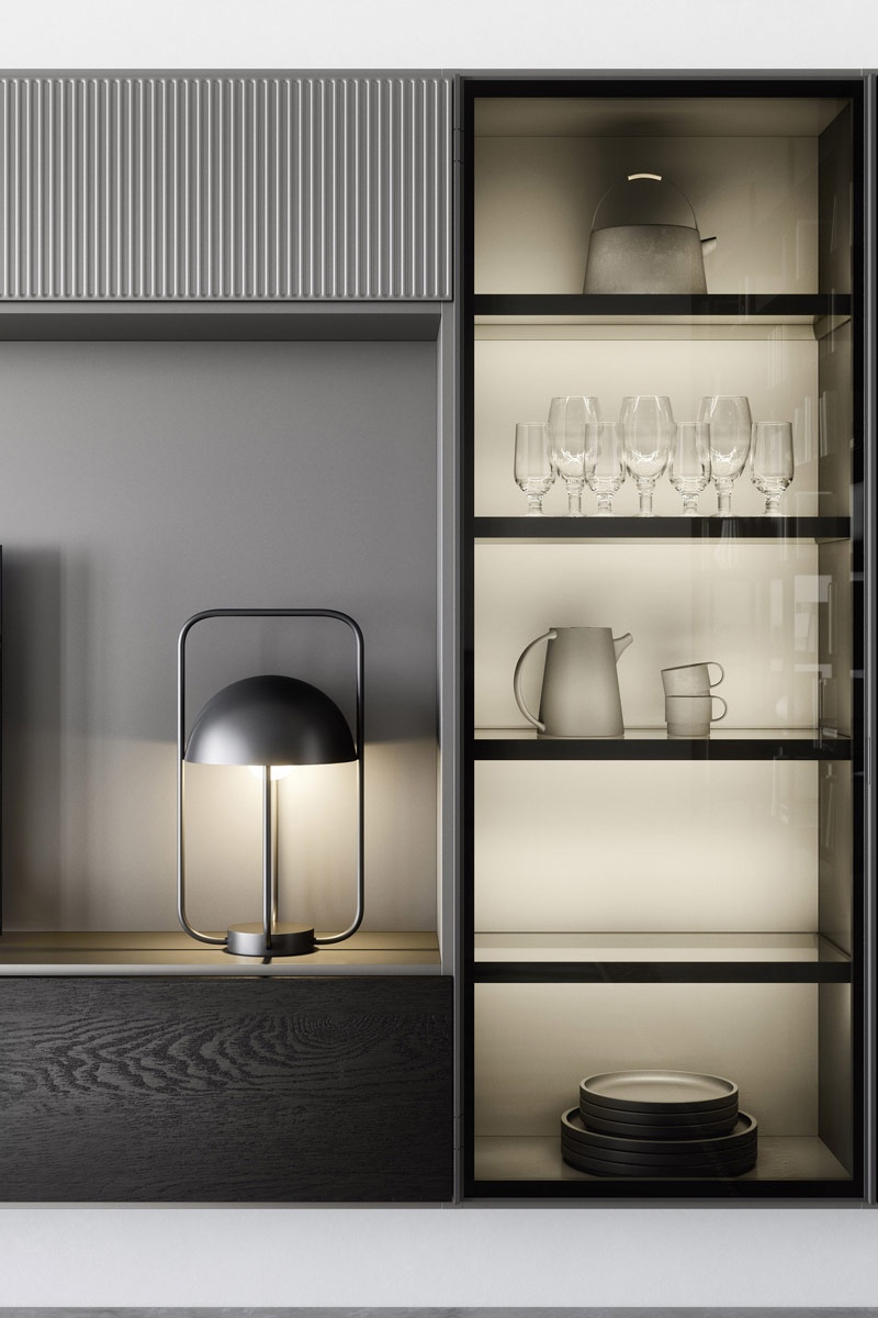 Soggiorno moderno componibile Top Lops Wall 30 1 3