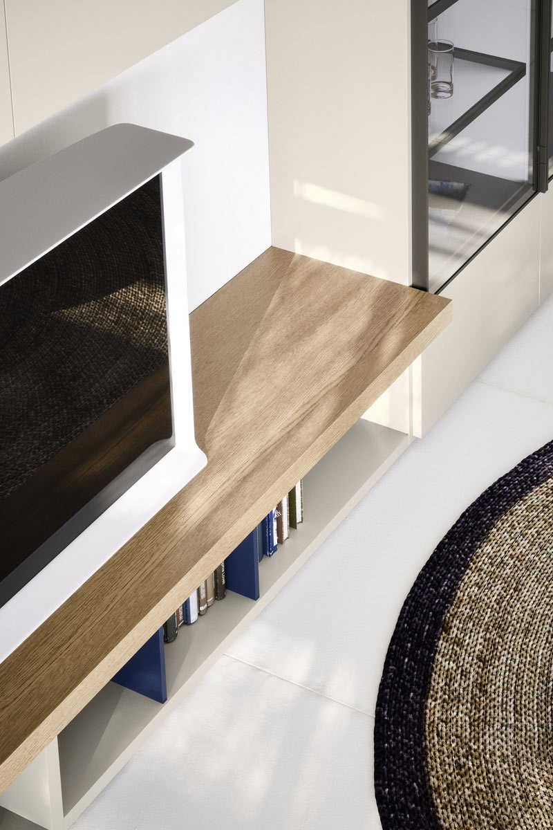 Soggiorno moderno componibile Top Lops Wall 30 3 3