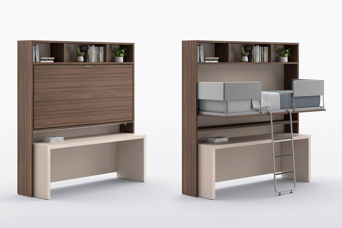 Soluzione salvaspazio trasformabile Easy Lops Home Spaces progetto 4 2