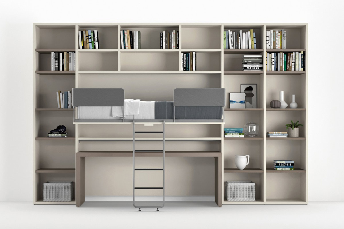 Soluzione salvaspazio trasformabile Easy Lops Home Spaces progetto 4 1