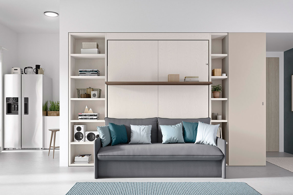 Soluzione salvaspazio trasformabile Easy Lops Home Spaces progetto 5 1