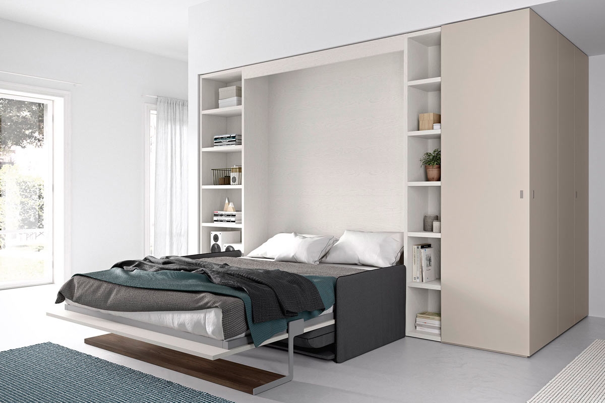Soluzione salvaspazio trasformabile Easy Lops Home Spaces progetto 5 3