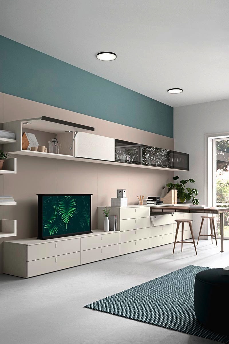 Soluzione salvaspazio trasformabile Easy Lops Home Spaces progetto 6 2