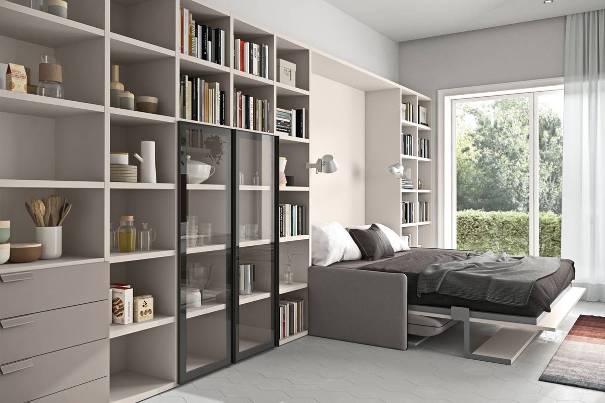 Soluzione salvaspazio trasformabile Easy Lops Home Spaces progetto 8 2