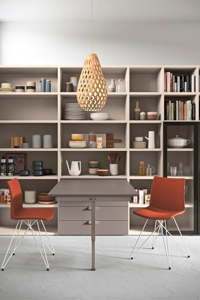 Soluzione salvaspazio trasformabile Easy Lops Home Spaces progetto 8 3