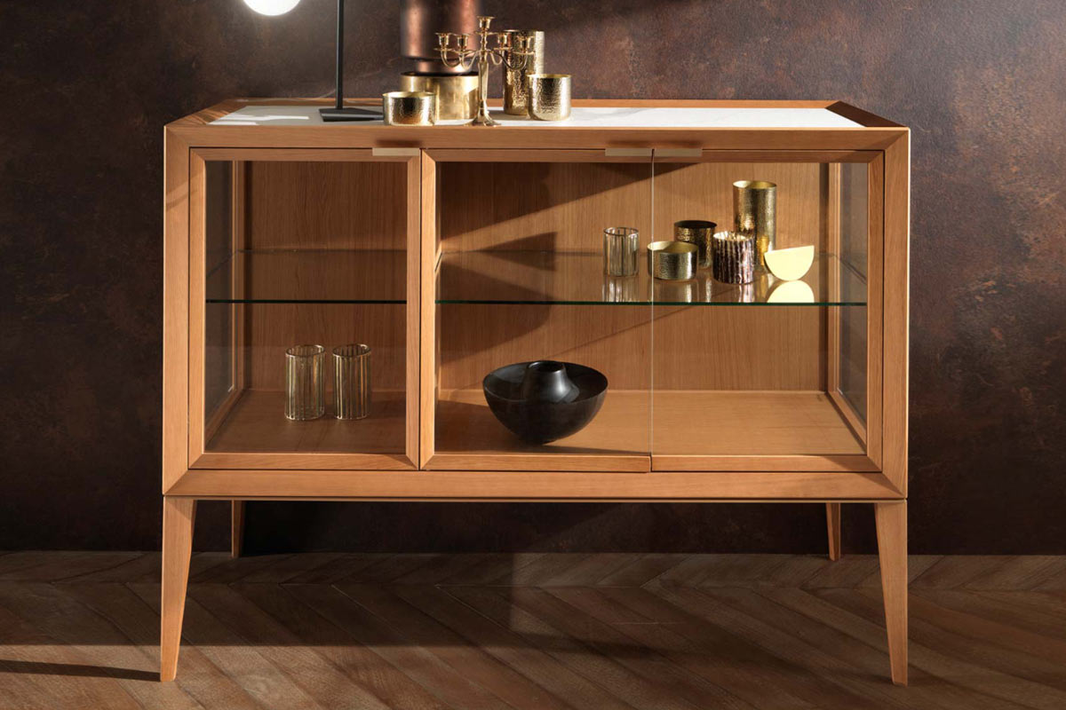 Vetrina moderna Riflessi Medea 3