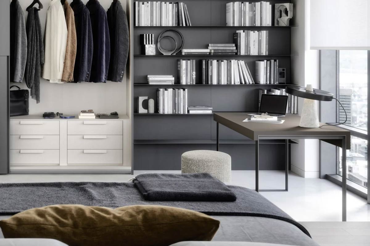 Scrivania da ufficio moderna Top Lops Fold 4