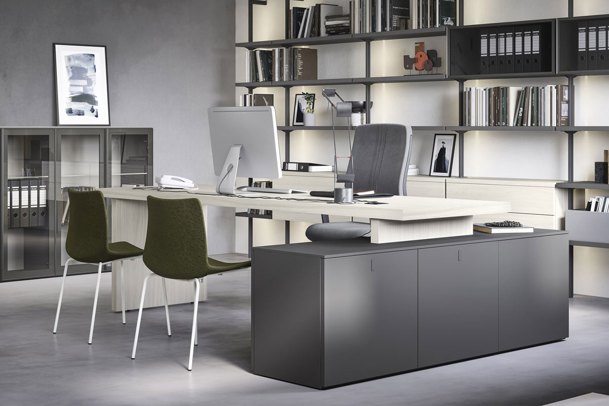 Scrivania da ufficio moderna Easy Lops Proposta 4 1