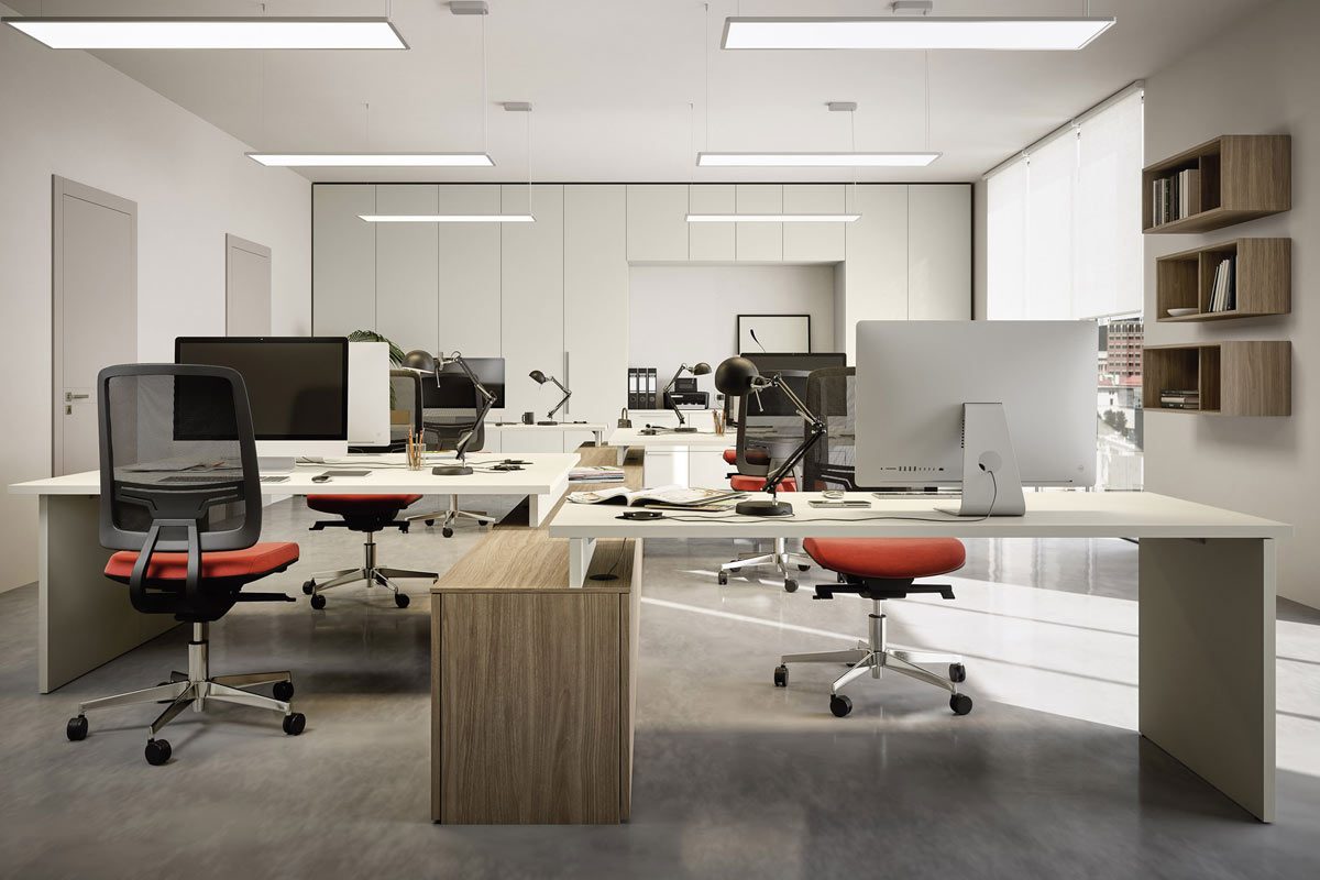 Scrivania da ufficio moderna Easy Lops Proposta 4 3